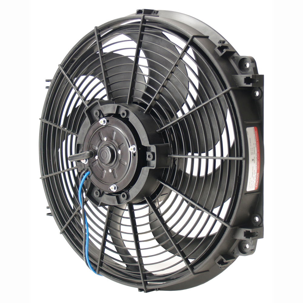 Derale Electric Fan 16626; Tornado 2175 CFM Electric 16.000 in. Skewed 