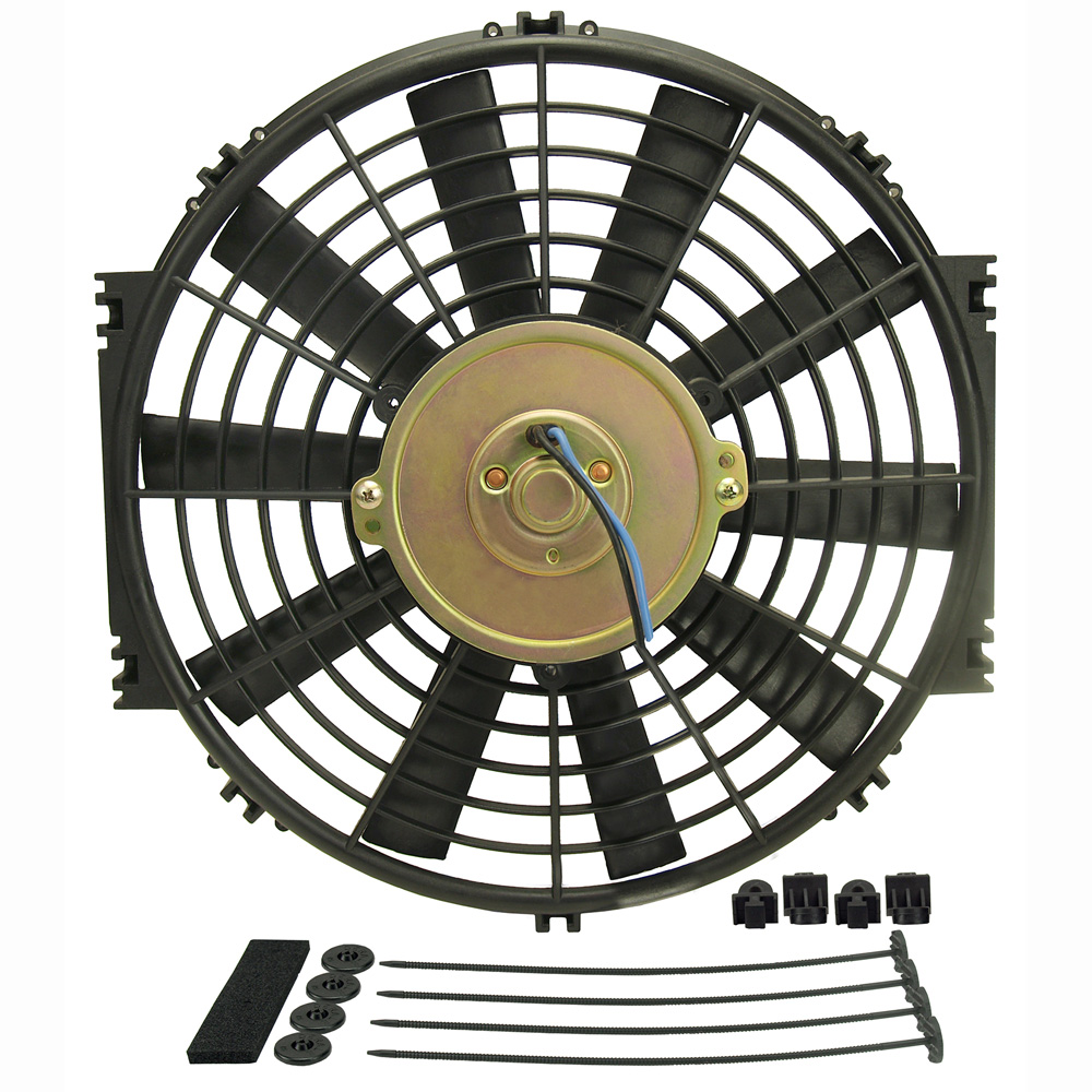 Derale Electric Fan 16912; DynoCool Electric 12.000 in. 