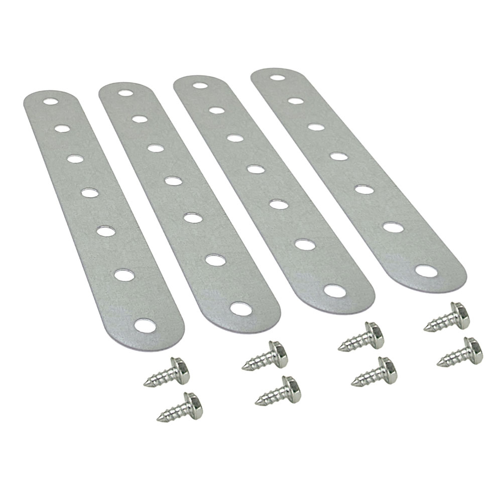 Photo for Derale Transmission Oil Cooler Mounting Kit 13002; Universal Cooler Mounting Kit Silver Steel