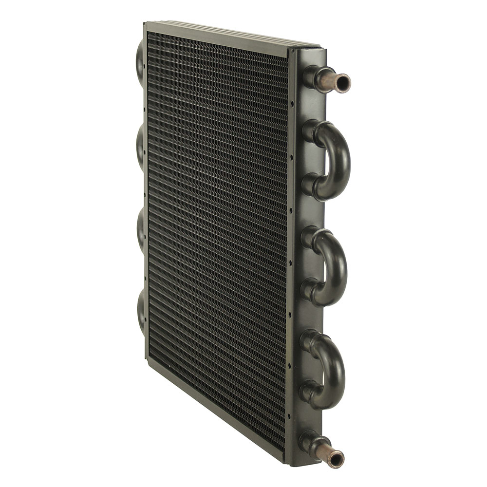 Derale Transmission Oil Cooler Kit 13107; Series 7000 12.750 in. 8 Pass  Copper Tube, Aluminum Fin Tube and Fin 