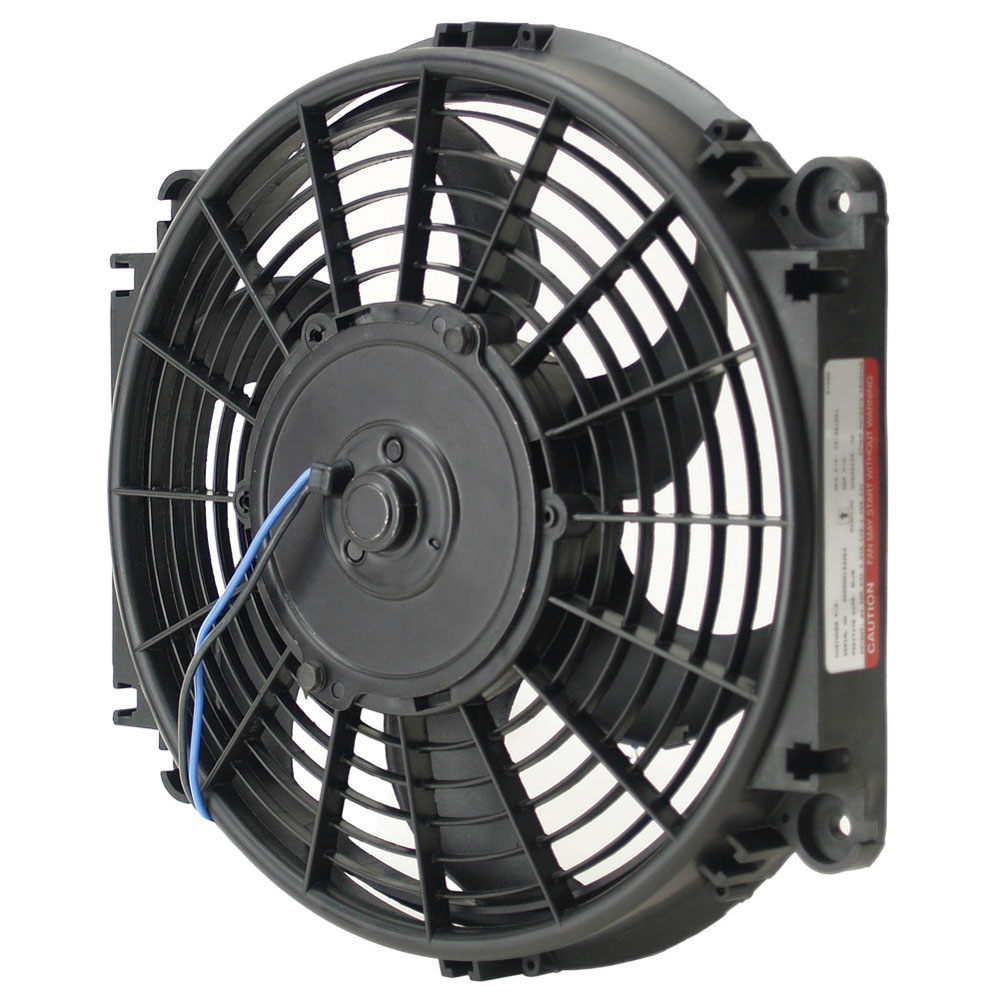 Derale Electric Fan 16510; Tornado 650 CFM Electric 10.000 in. 
