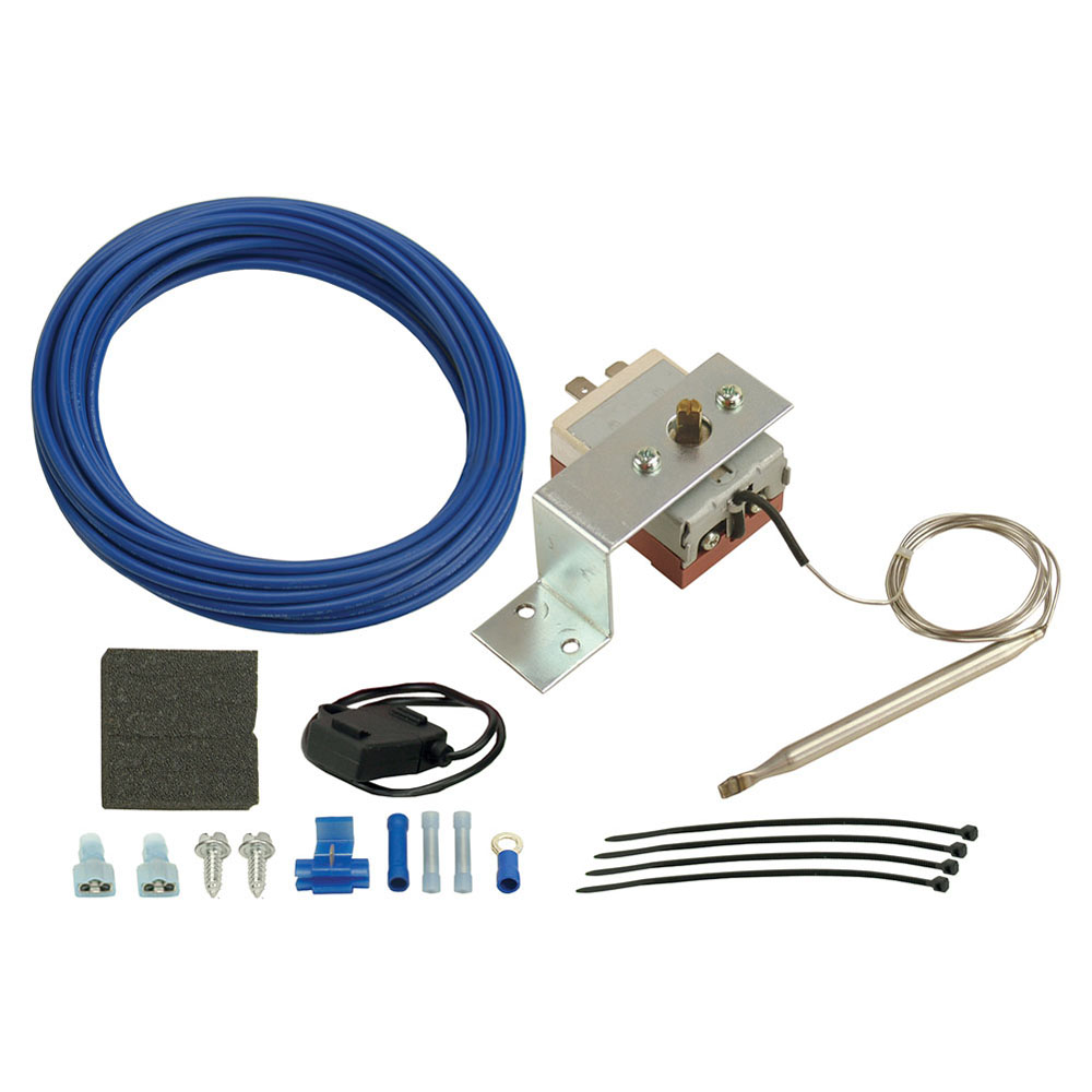 Derale Fan Controller 16769; 16 Amp 32 to 240 deg. F Single 