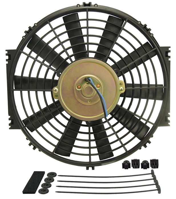Derale Electric Fan 16912; DynoCool Electric 12.000 in. 