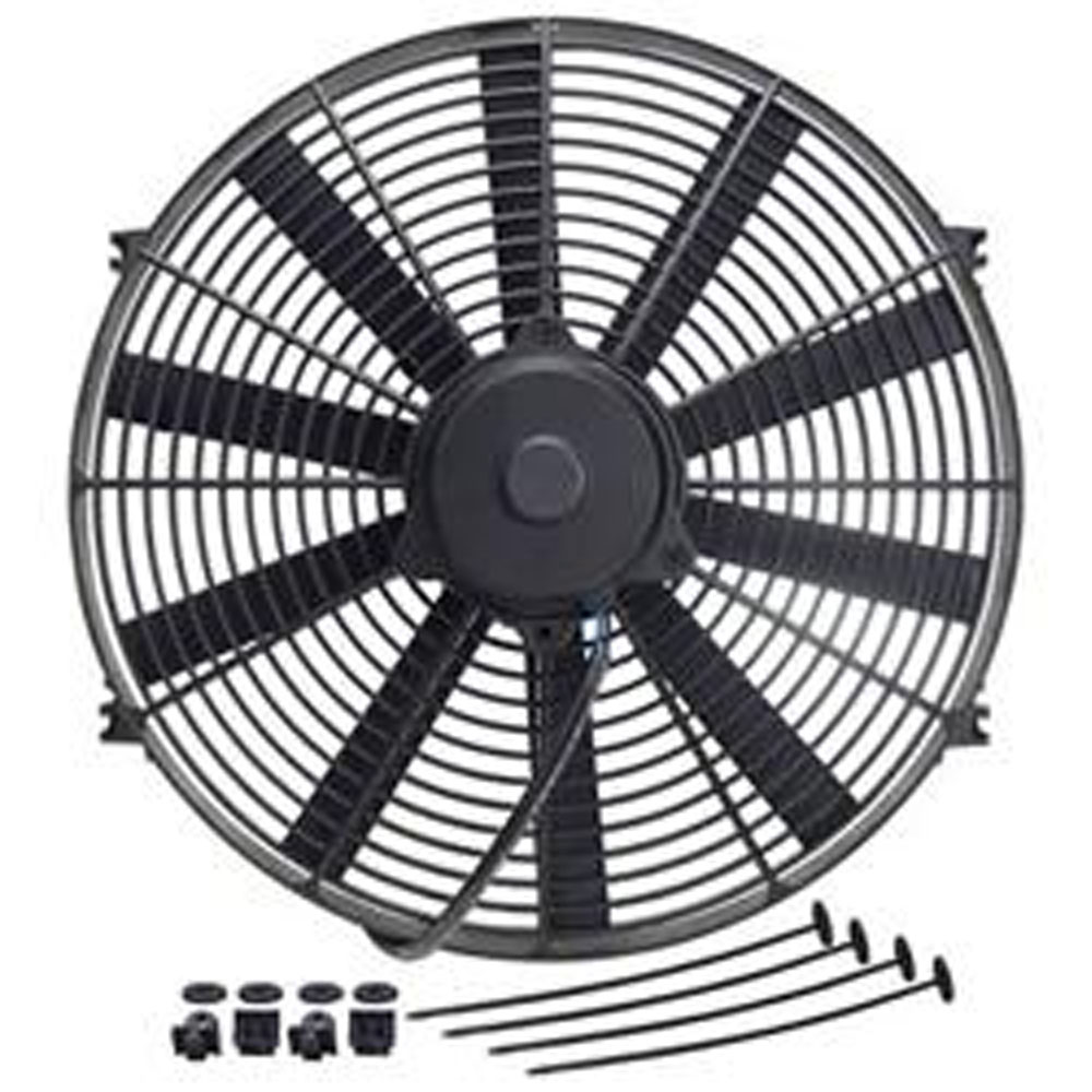 Derale Electric Fan 16916; DynoCool Electric 16.000 in. Straight 