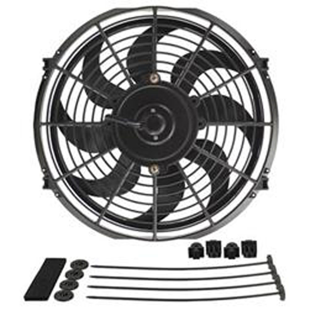 Derale Electric Fan 18912; DynoCool 810 CFM Electric 12.000 in. 