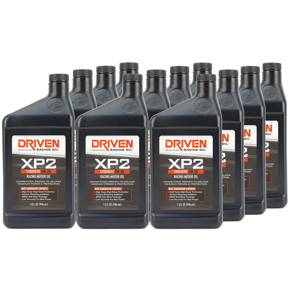 Photo for Driven Racing Engine Oil 00206-12; XP2 Racing Oil 0W-20 1 Quart Synthetic
