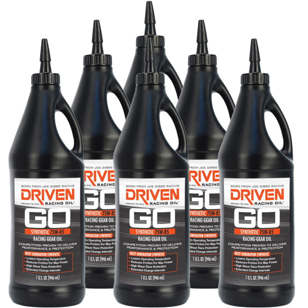 Photo for Driven Racing Gear Oil 00830-6; 75W-85 Synthetic