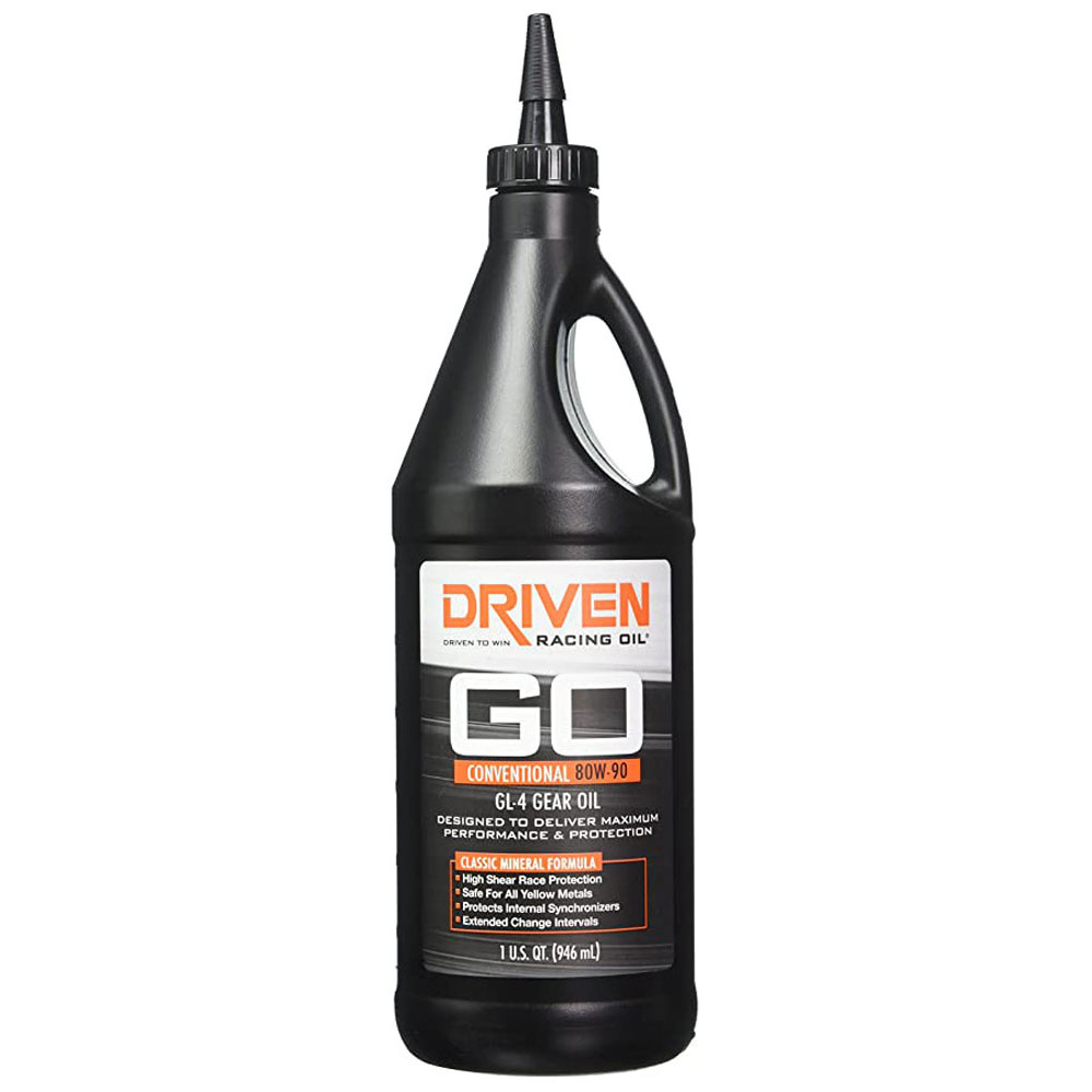 Driven Racing Oil Gear Oil 04530; GL4 80W-90 Conventional 
