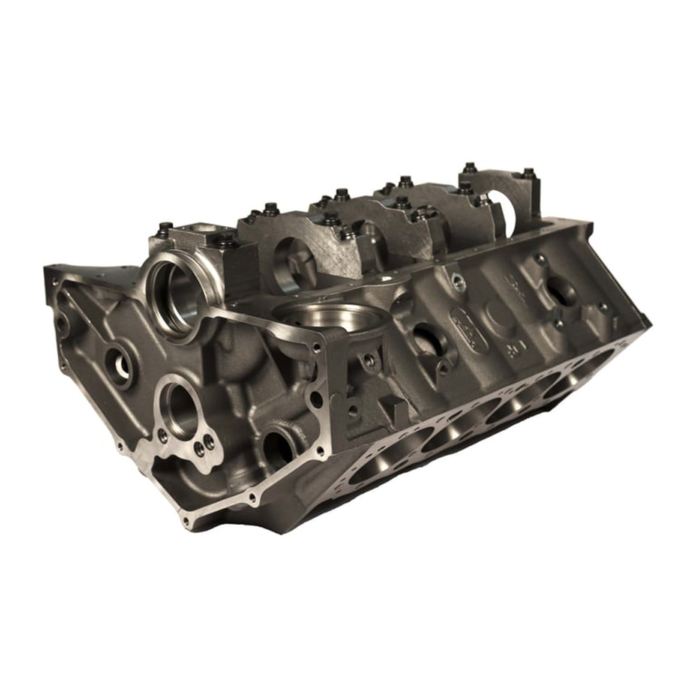 Dart Engine Block 31191111; Little M Sportsman 4.000 in. Cast Iron 4 Bolt for Chevy SBC 350 Mains 