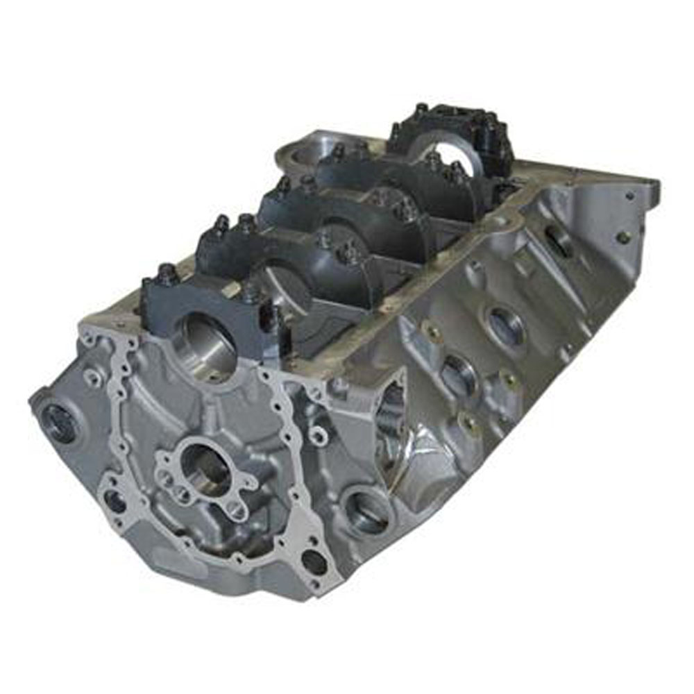 Photo for Dart Engine Block 31161112; SHP Pro 4.000 in. Cast Iron 4 Bolt Mains for Chevy SBC 350 Mains 