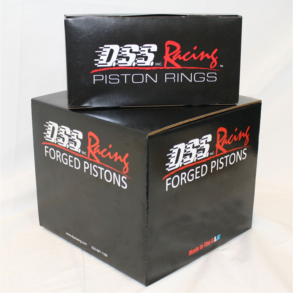 DSS Racing Piston and Rings Kit K1-5000-4050; FX Series 4.050 in.  5.00 cc Flat Top for 1958 to 1976 Ford 390 FE 