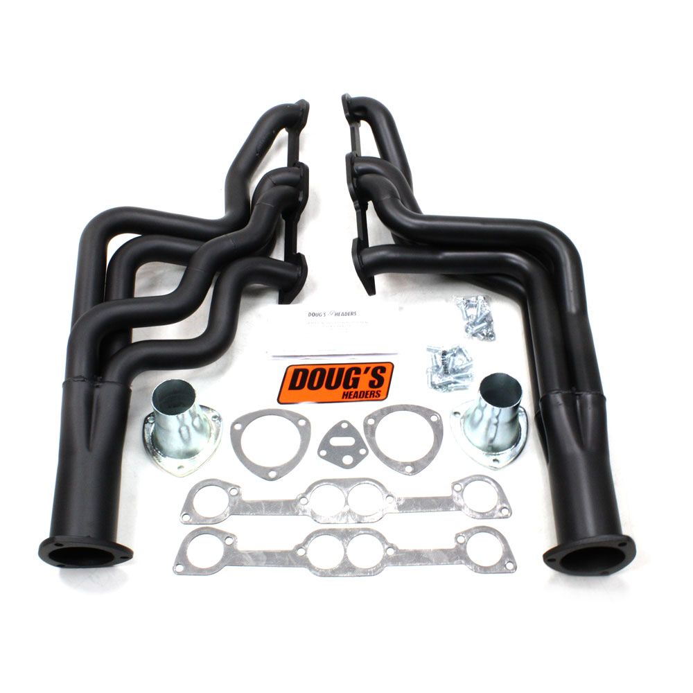 Photo for Doug's Exhaust Header D567-B; Long Tube Black for 1964 to 1967 Pontiac GTO 455 HO