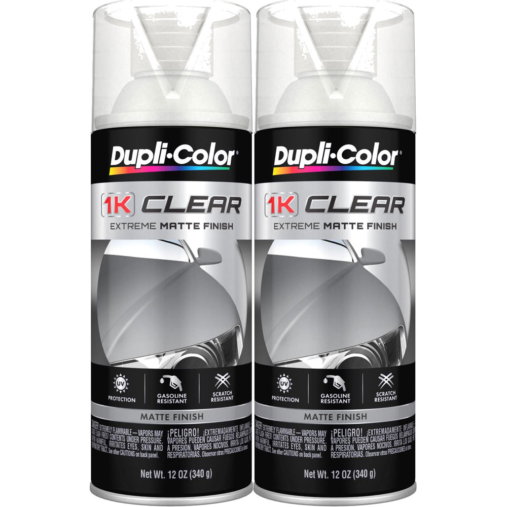 Photo for Duplicolor Paint 1KCM(2-PACK); 1K 12.0 oz. Aerosol Clear 