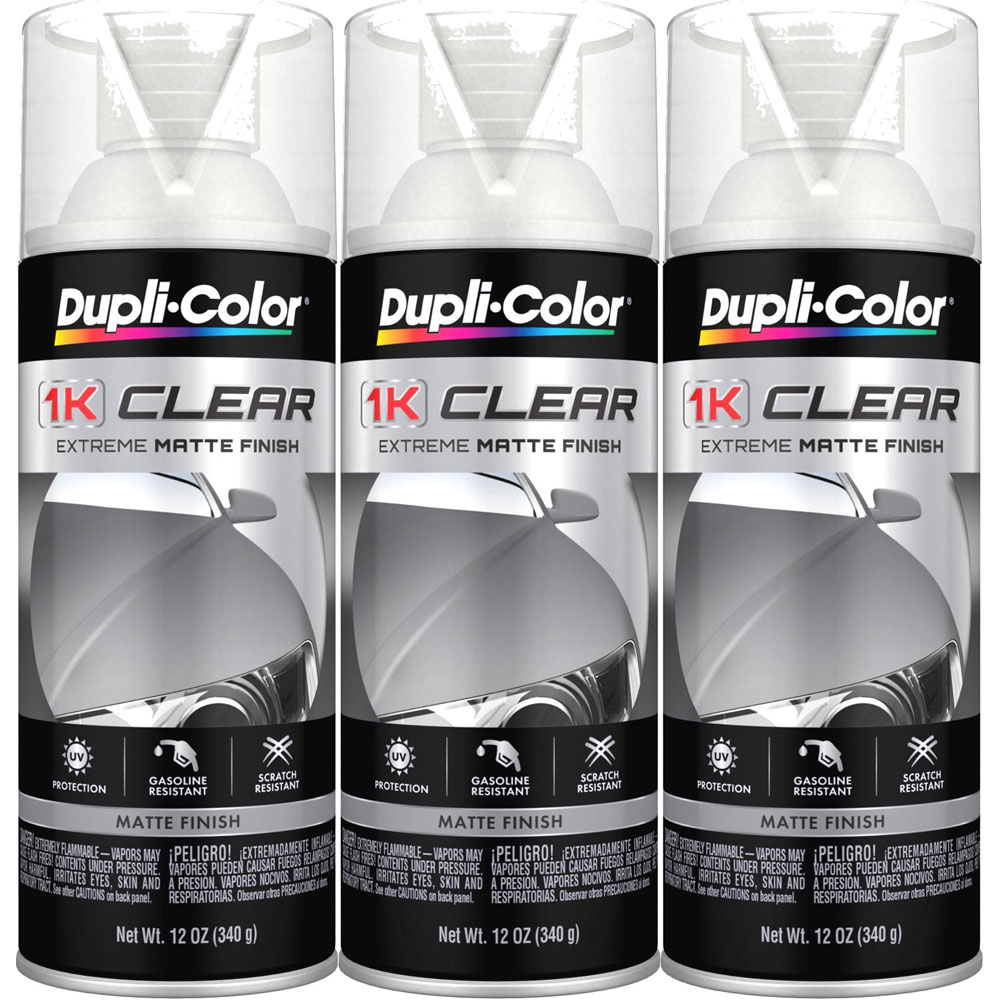 Photo for Duplicolor Paint 1KCM(3-PACK); 1K 12.00 oz. Aerosol Clear 