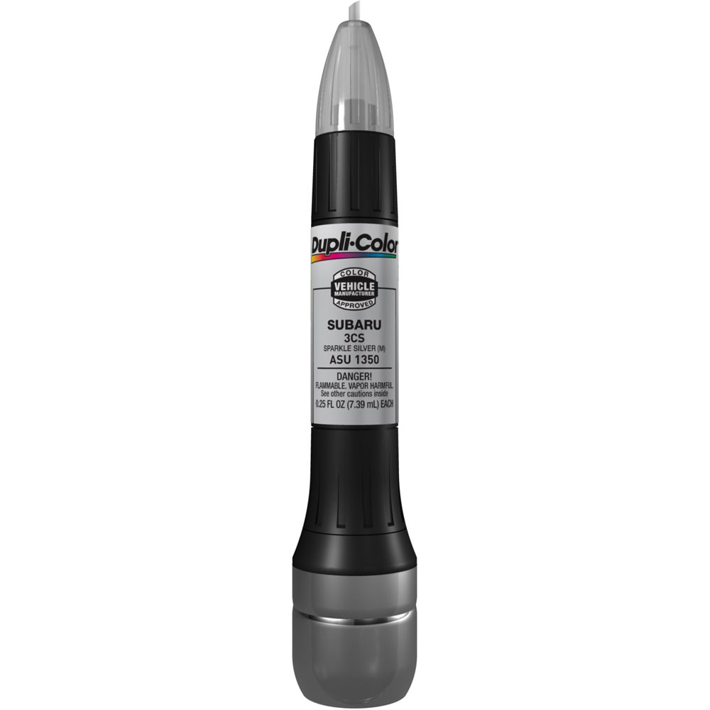 Photo for Duplicolor Paint ASU1350; Scratch Fix All In 1 Exact Match 0.25 oz. Pen, Brush Metallic Sparkle Silver for Subaru 3CS, C3S