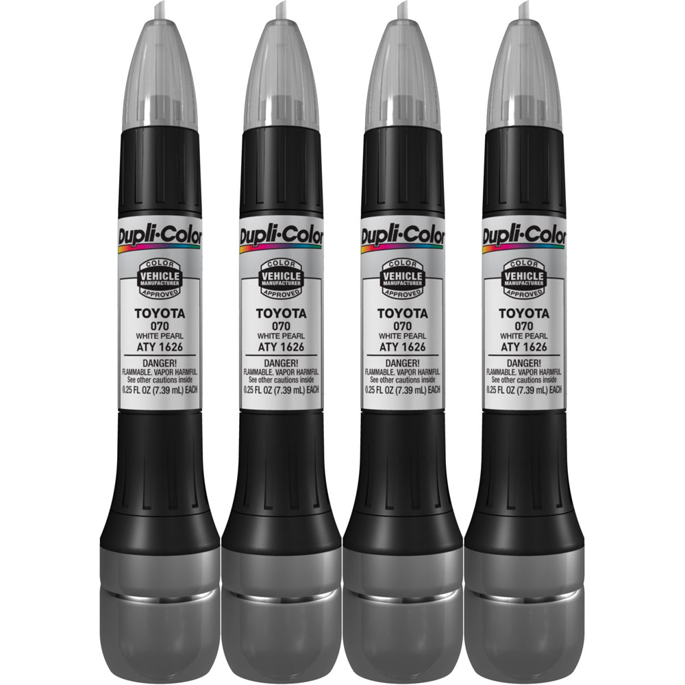 Duplicolor ATY1626 (4-Pack), Scratch Fix Paint Pen for Toyota 070
