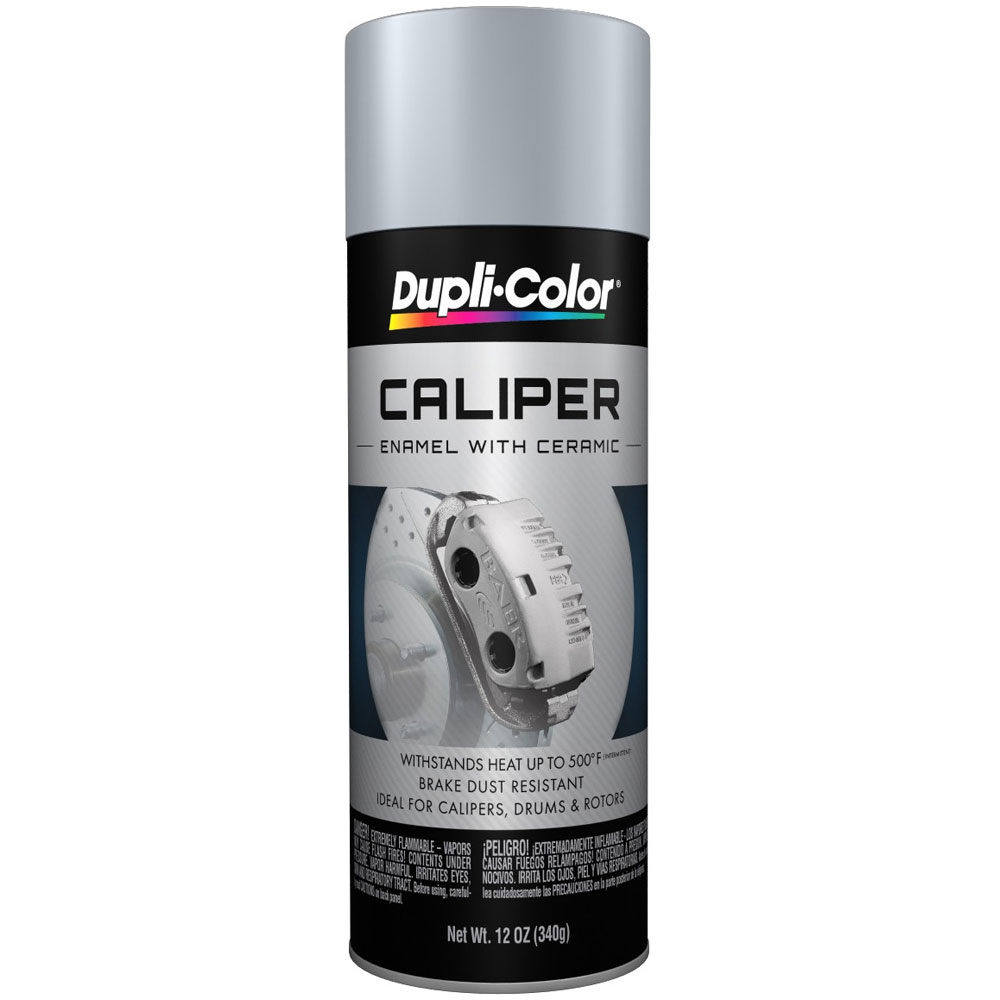 Duplicolor Paint BCP103; Caliper Enamel with Ceramic 12.0 oz. Aerosol Silver 