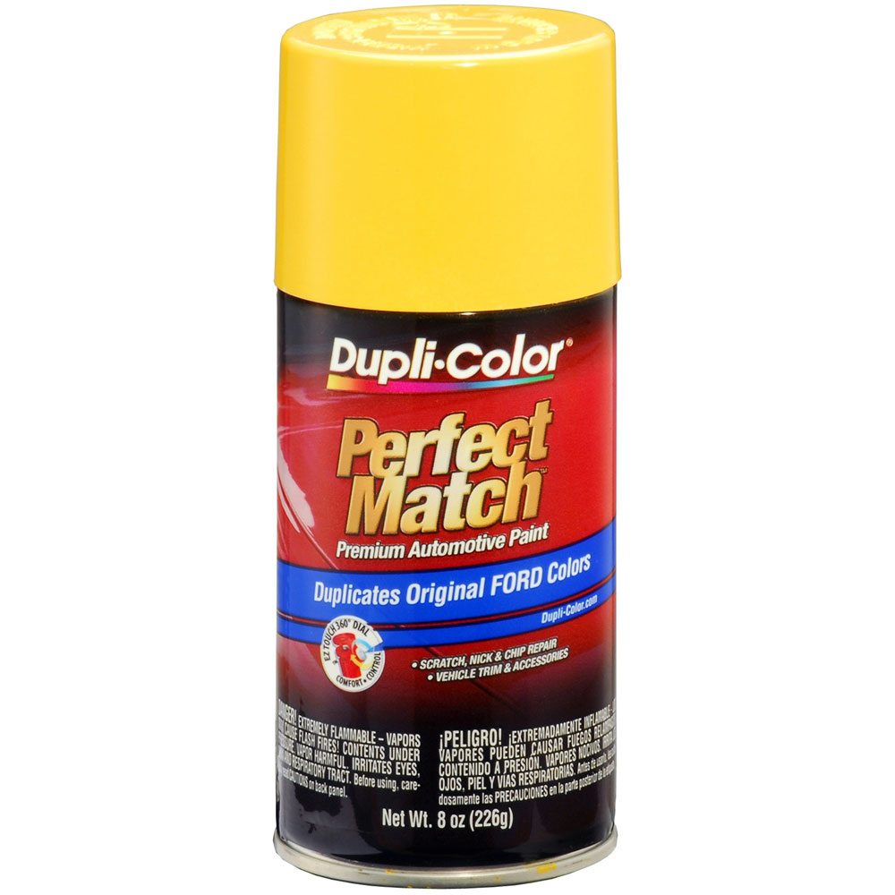 Photo for Duplicolor Paint BFM0363; Perfect Match 8.0 oz. Aerosol Chrome Yellow for Ford BZ