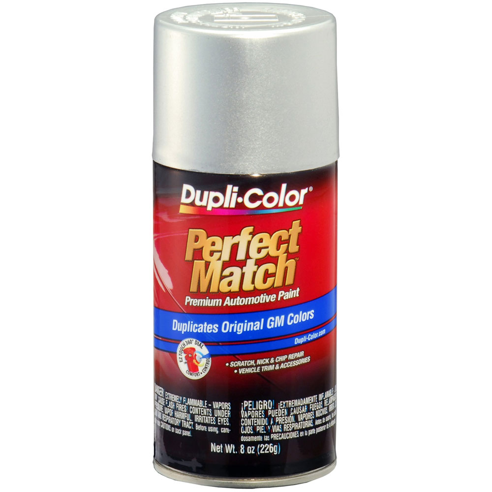 Photo for Duplicolor Paint BGM0501; Perfect Match 8.0 oz. Aerosol Metallic Galaxy Silver for GM 12, WA519F