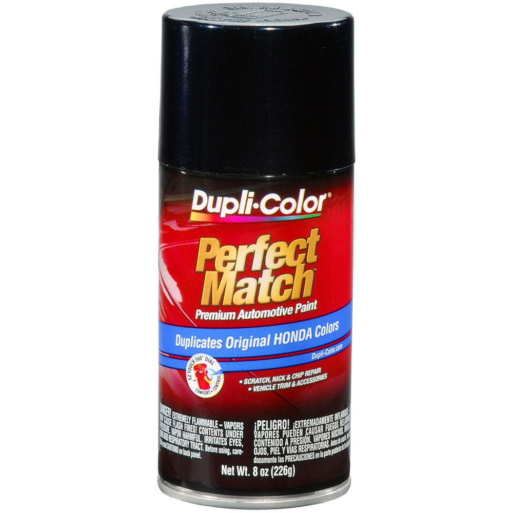 Photo for Duplicolor Paint BHA0982; Perfect Match 8.0 oz. Aerosol Nighthawk Black Pearl for Honda B92P 