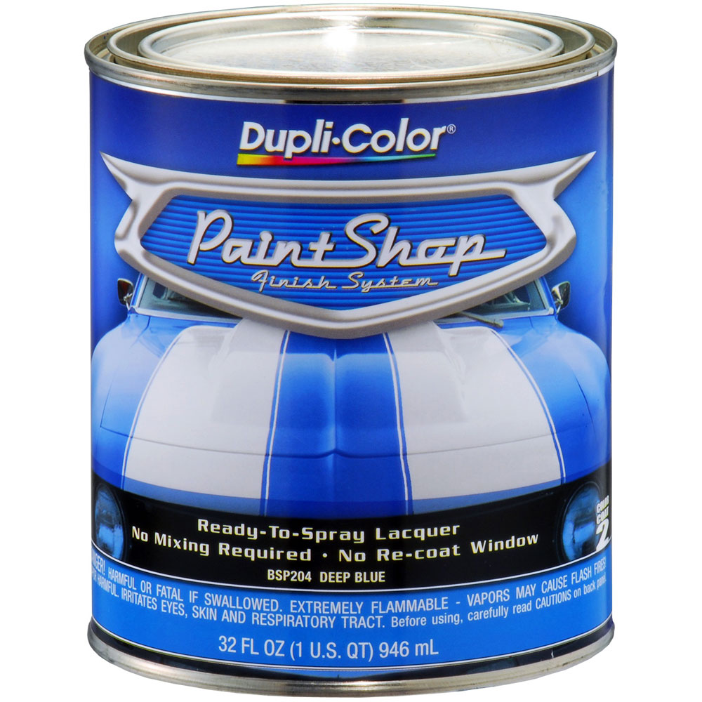 Photo for Duplicolor Paint BSP204; Paint Shop Finish System 32.0 oz. Spray Gun Deep Blue 