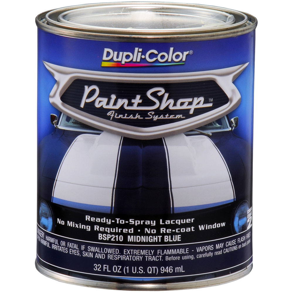 Photo for Duplicolor Paint BSP210; Paint Shop Finish System 32.0 oz. Spray Gun Midnight Blue