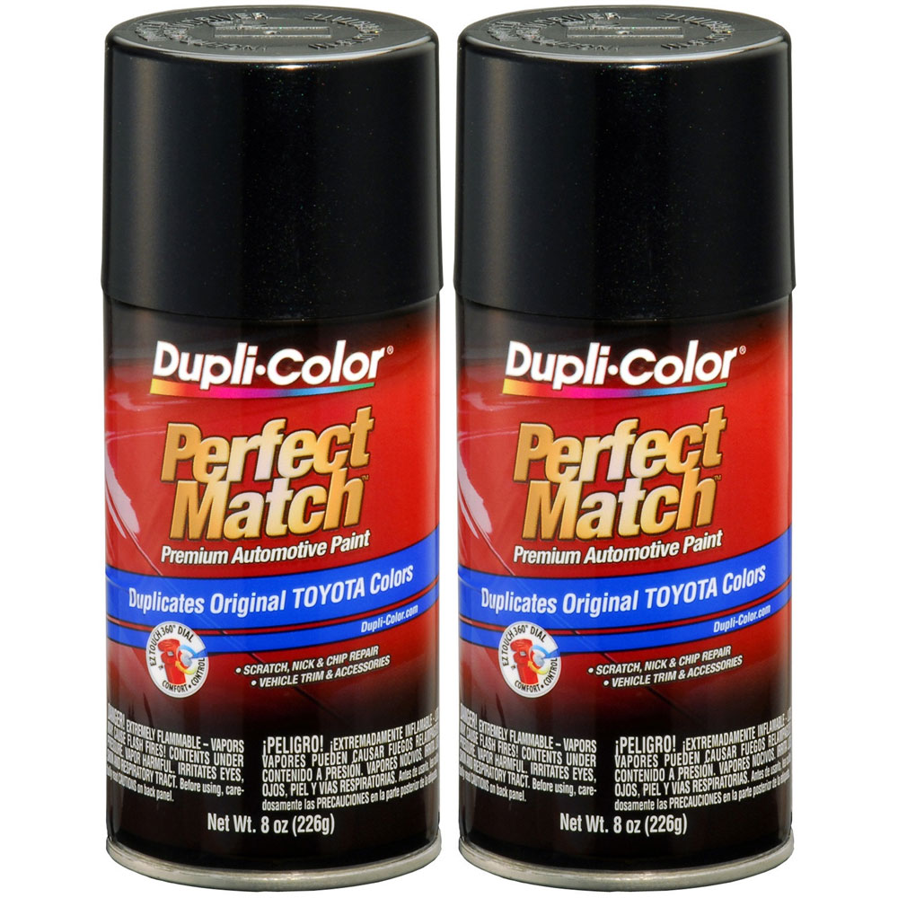 Duplicolor BTY1622 (2-Pack), Aerosol Paint for Toyota 209, Black