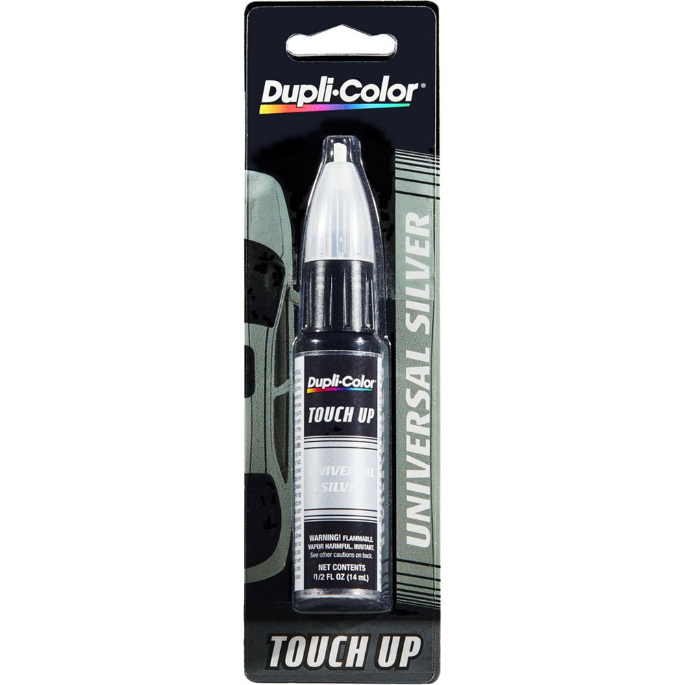 Duplicolor Paint BUNX915; Scratch Fix Touch Up 0.50 oz. Brush On Universal Silver 
