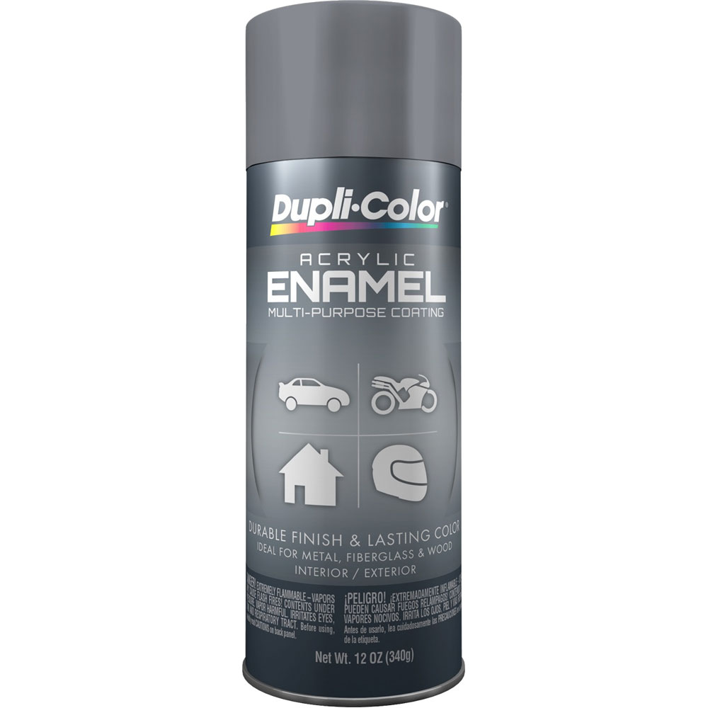 Duplicolor Paint DA1612; Multi Purpose 12.00 oz. Aerosol Machinery Gray 