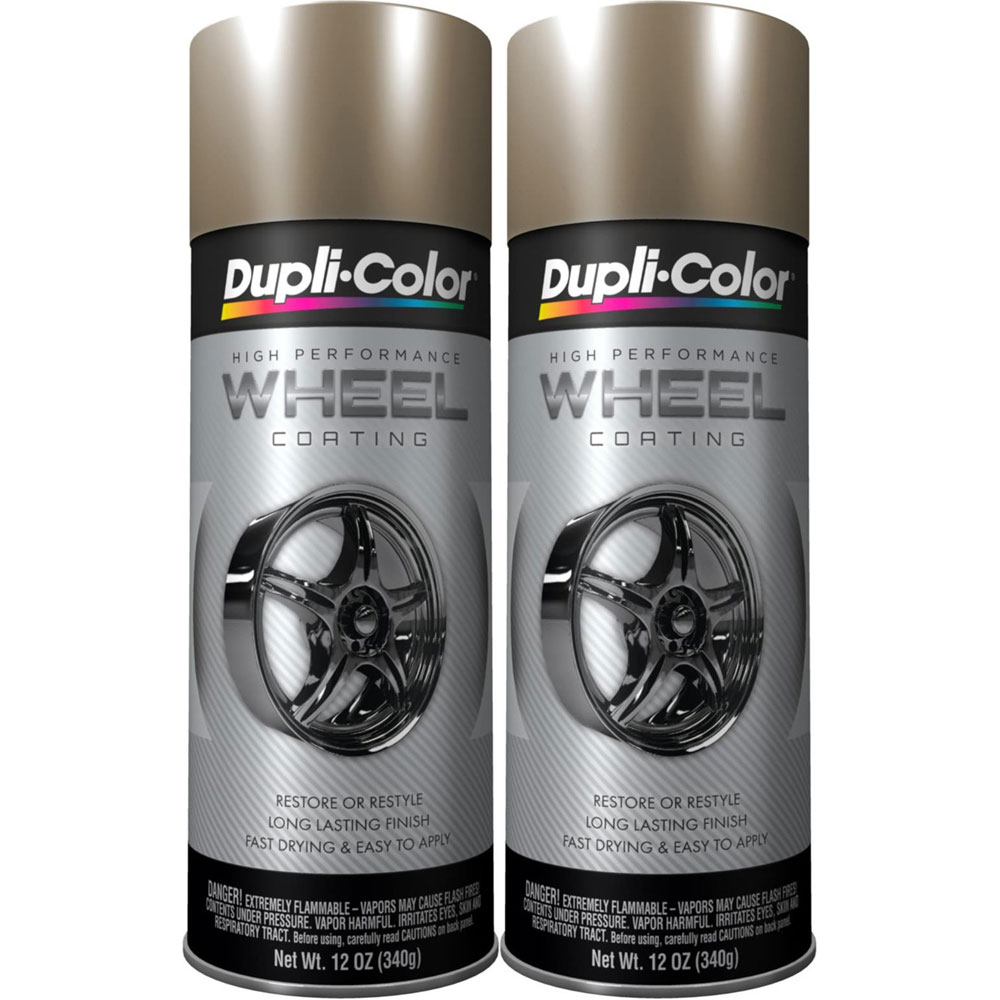 Duplicolor HWP105 (2-Pack), High Performance Wheel Paint, Bronze