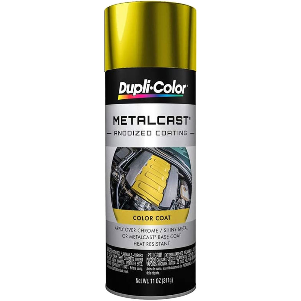 Photo for Duplicolor Paint MC202; Metalcast 11.0 oz. Aerosol Yellow Anodized 500 deg. F Intermittent 