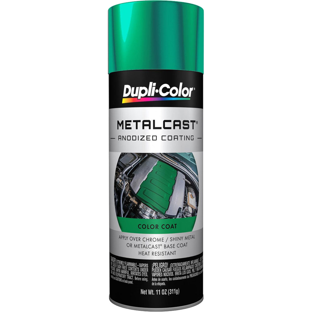 Photo for Duplicolor Paint MC203; Metalcast 11.0 oz. Aerosol Green Anodized 500 deg. F Intermittent