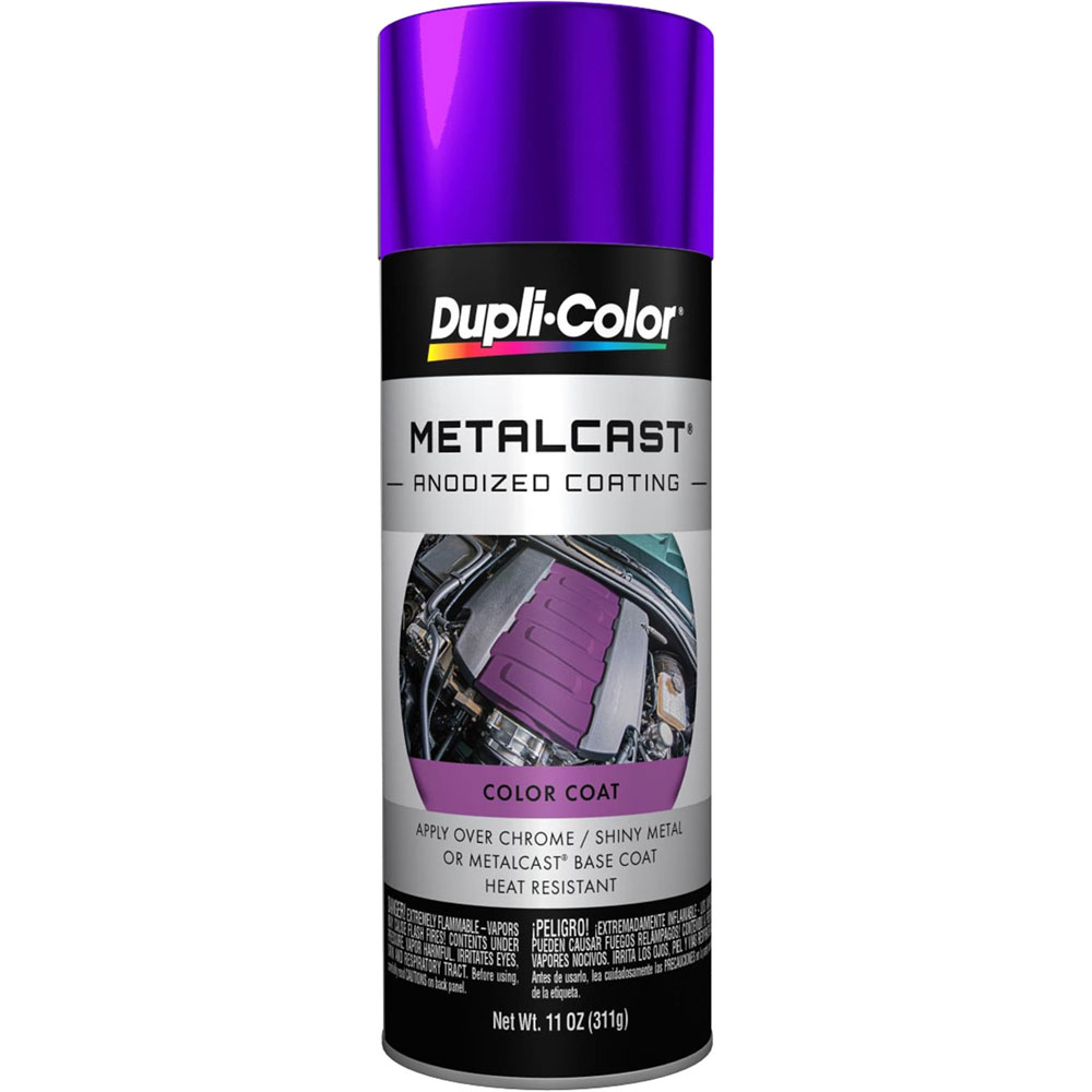 Photo for Duplicolor Paint MC204; Metalcast 11.0 oz. Aerosol Purple Anodized 500 deg. F Intermittent