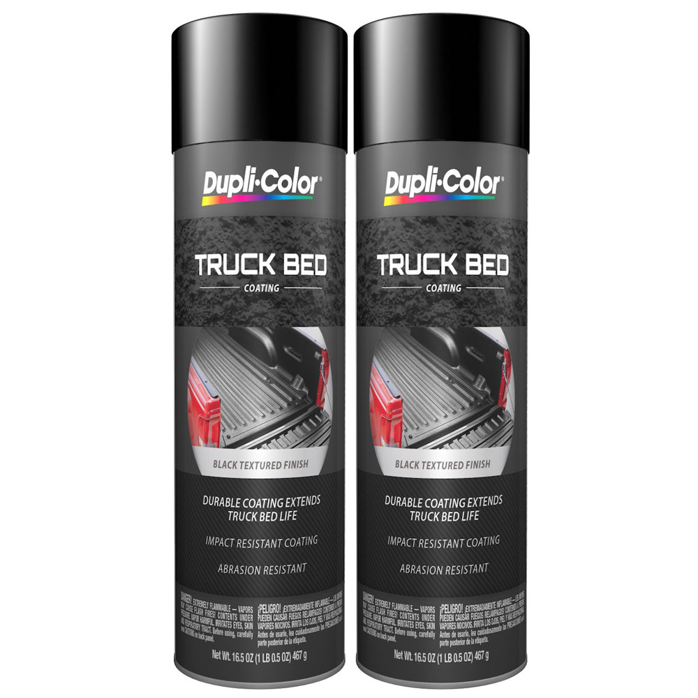 Photo for Duplicolor Truck Bed Liner TR250(2-PACK); 16.5 oz. Aerosol Black 