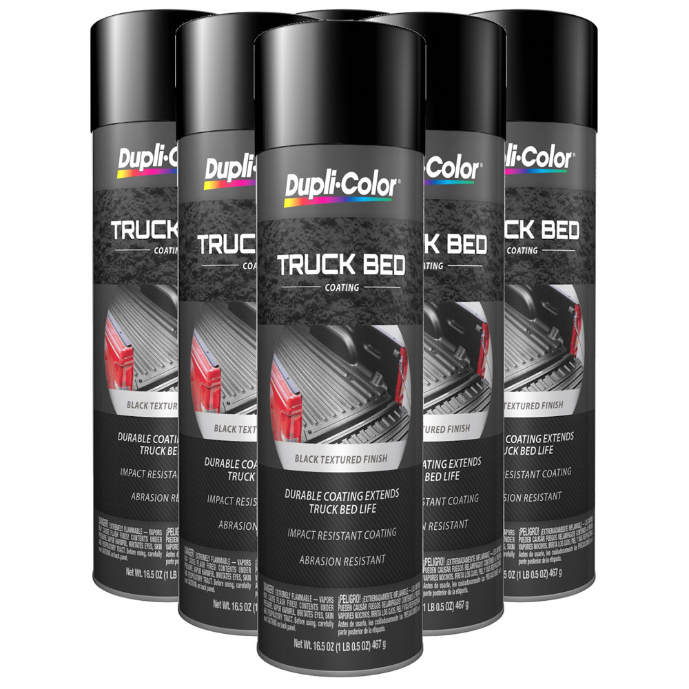 Photo for Duplicolor Truck Bed Liner TR250(6-PACK); 16.5 oz. Aerosol Black 
