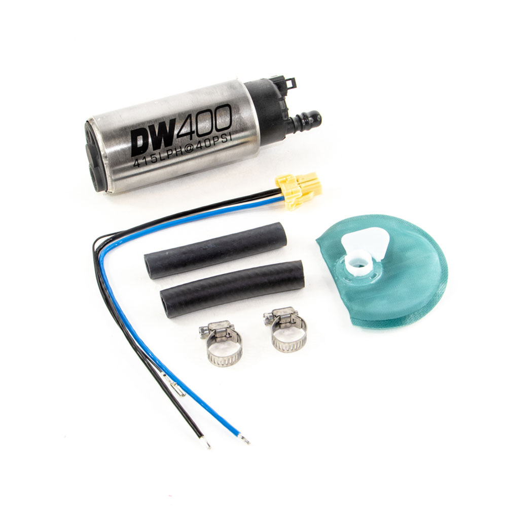 DeatschWerks Electric Fuel Pump 9-401-1001; DW400 415 lph @ 40psi Gasoline, E85 