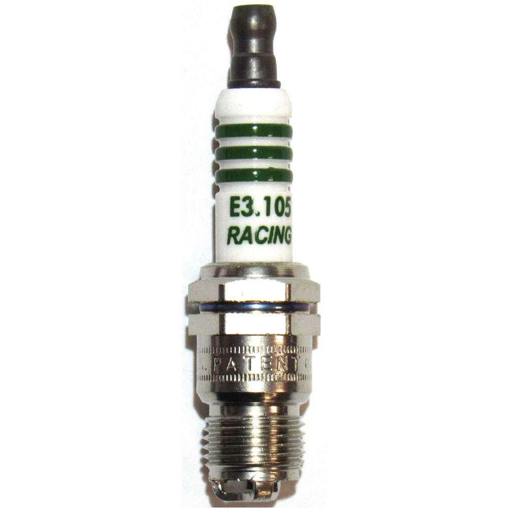 E3 Spark Plug E3.105; Premium DiamondFire Racing 14mm 0.460 in. Tapered Non Resistor 