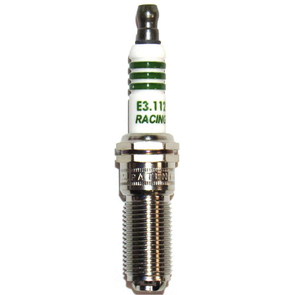 E3 Spark Plug E3.112; Premium DiamondFire Racing 14 mm 1.000 in. Tapered Resistor 