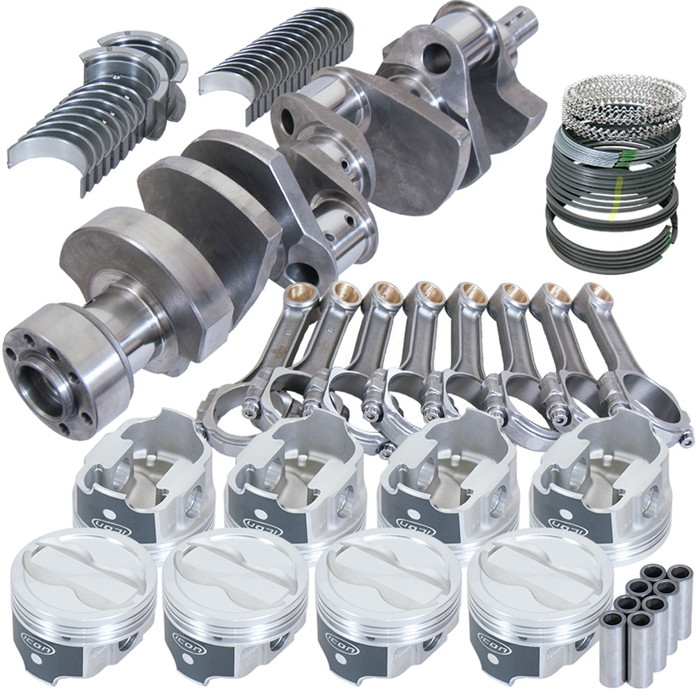 Photo for Eagle Specialty Products Crankshaft Rotating Assembly 13574L030; Street, Strip for Chevy SBC 350 Mains 