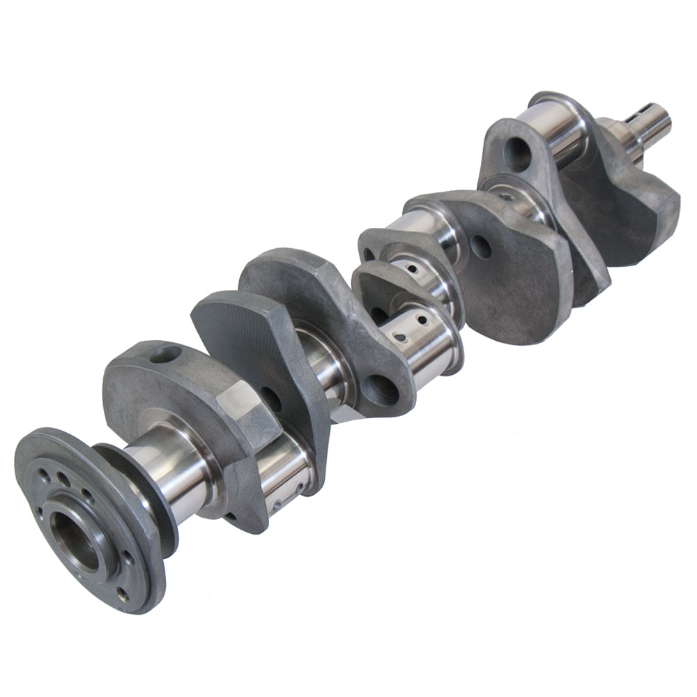 Eagle Crankshaft 4350375057LA; Lightweight Forged 4340 Steel 3.750 in.  2 Piece for Chevy 350 