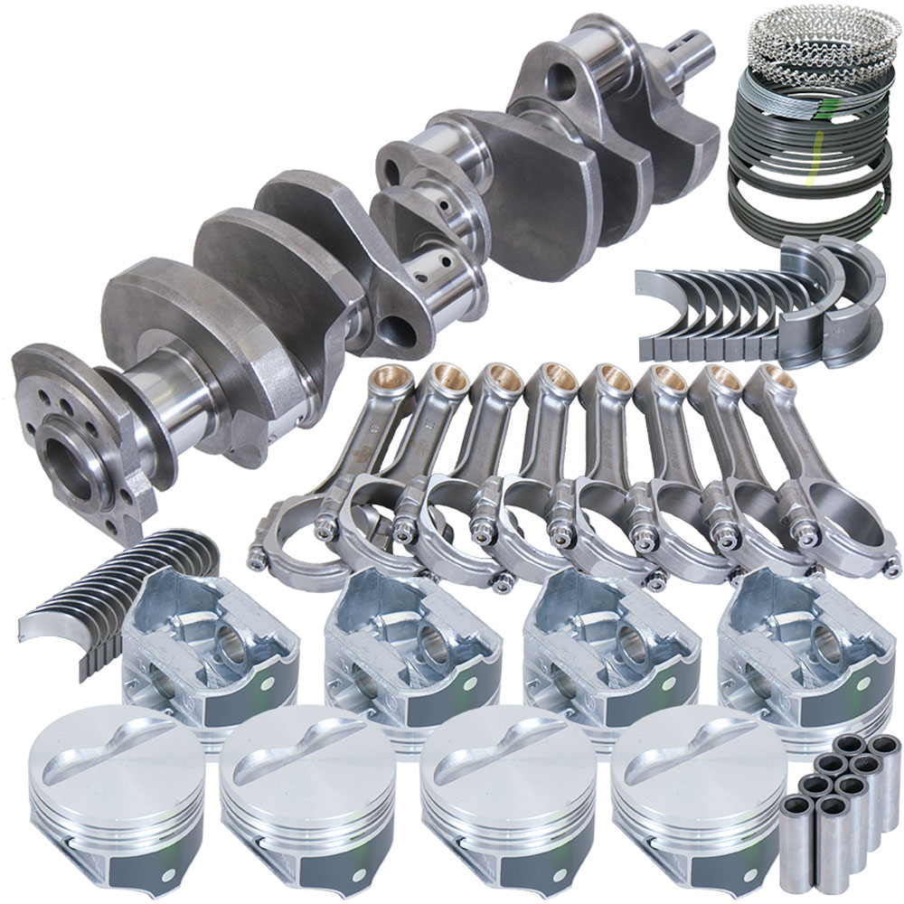 Photo for Eagle Specialty Products Crankshaft Rotating Assembly B15454L00068; Street, Strip for Chevy SBC 350 Mains