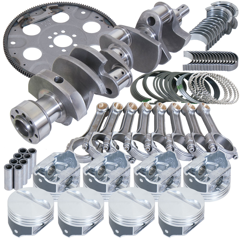 Photo for Eagle Specialty Products Crankshaft Rotating Assembly B15505L06053; Street, Strip for Chevy SBC 350 Mains 