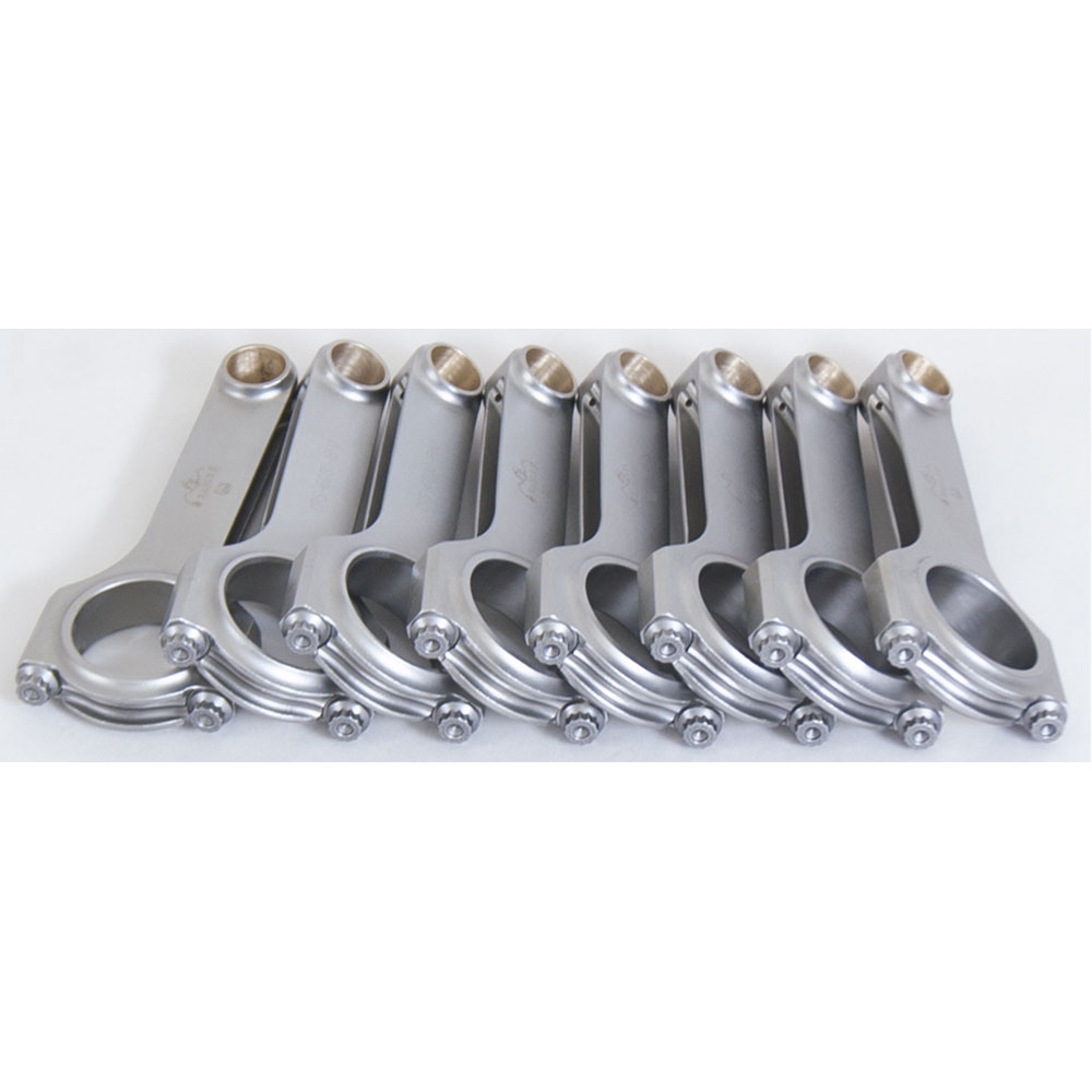 Eagle Connecting Rods CRS6000S3D; H-Beam 6.000 in. Bushed for Chevy 262 to 400 