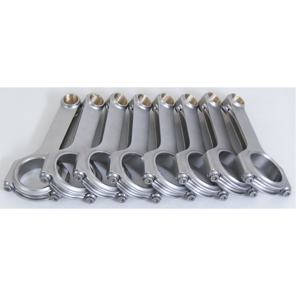 Eagle Connecting Rods CRS6100M3D; H-Beam 6.100 in. Bushed for GM LS 