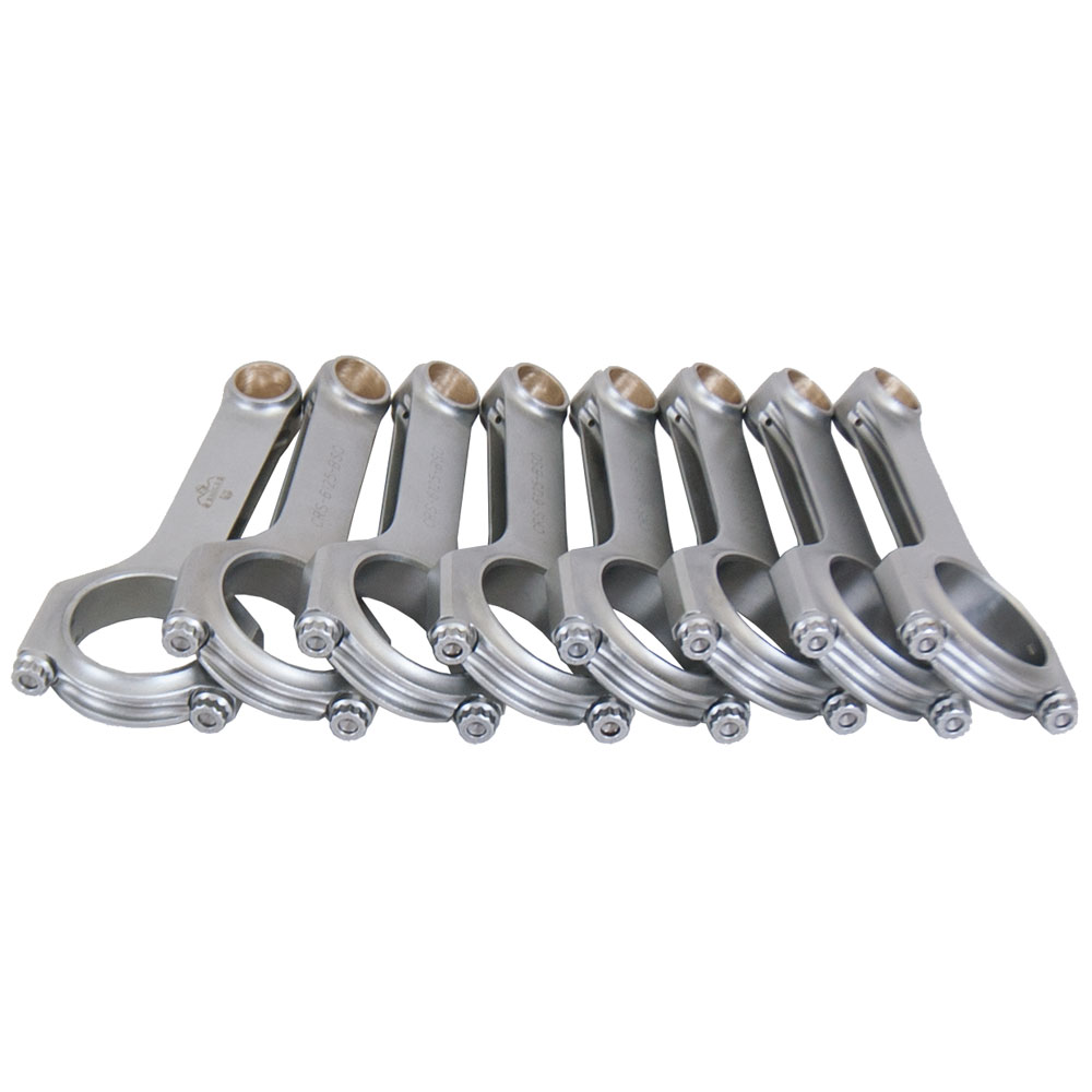 Eagle Connecting Rods CRS6125O3DL19; H-Beam 6.125 in. Bushed for GM LS 