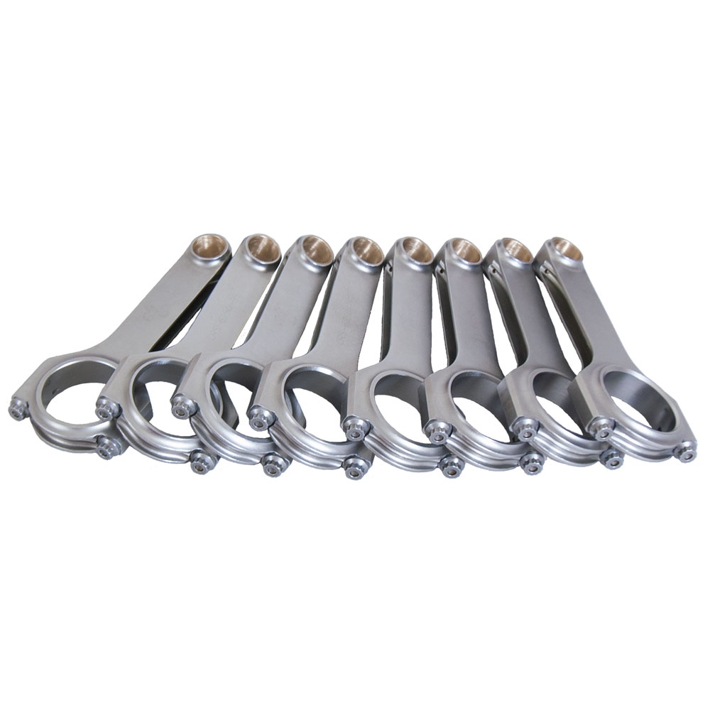 Eagle Connecting Rods CRS6250B3D; H-Beam 6.25 in. Bushed, ARP for SBC ...