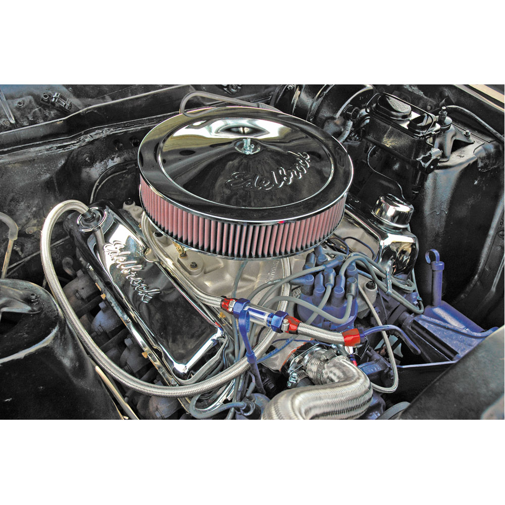 Edelbrock Intake Manifold 2181; Performer Dual Plane Idle to 5500 Satin Aluminum for Ford 351W 