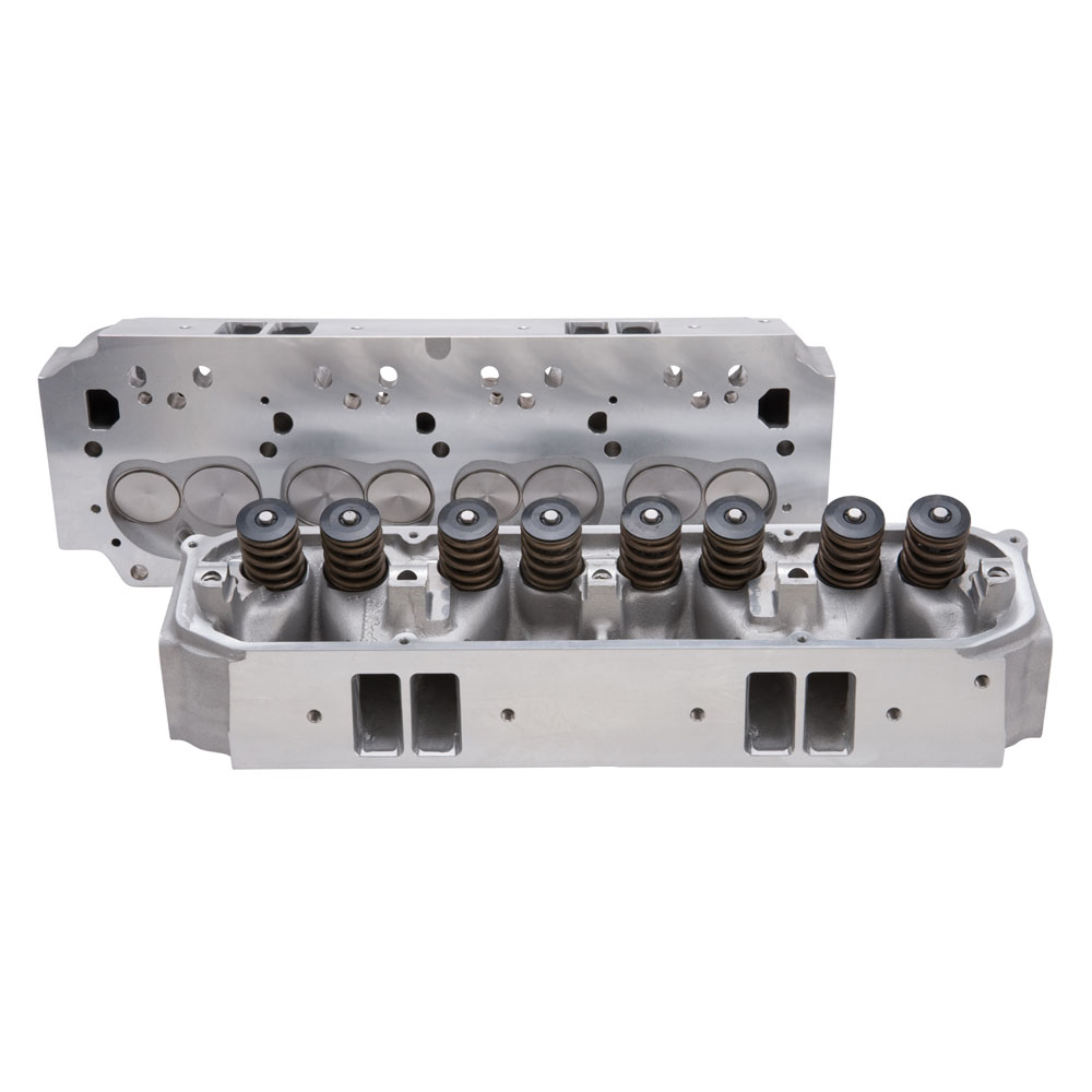 Edelbrock Cylinder Head Assembly 5090; E Street 210.00 cc Aluminum 75 cc for 1961 to 1979 Chrysler 361 to 440 