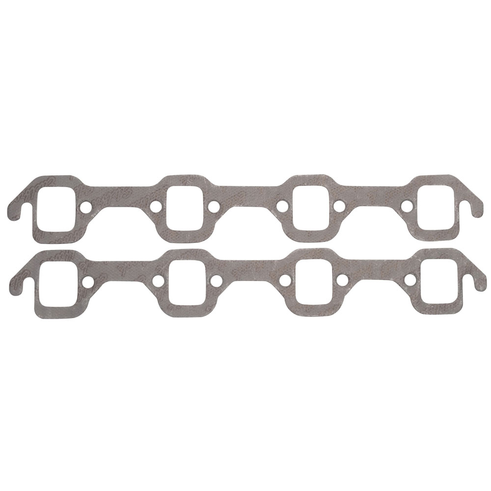 Edelbrock Exhaust Manifold Gaskets 7227; Steel Core Composite for 1963 to 1996 Ford 289 to 351W 