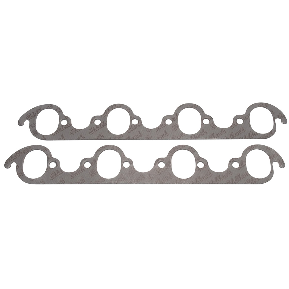Edelbrock Exhaust Manifold Gaskets 7228; Steel Core Composite for 1968 to 1987 Ford 429 to 460 